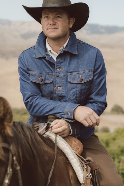 lifestyle image of Freewheelin' Denim Jacket