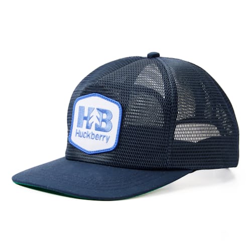 laydown image of Huckberry Mesh 5-Panel Hat