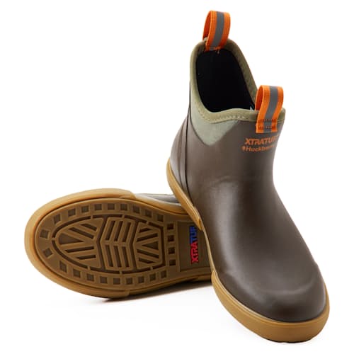 laydown image of Huckberry x Xtratuf Waterproof Deck Boot