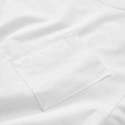 laydown detail image of American Heavyweight Long Sleeve T-Shirt