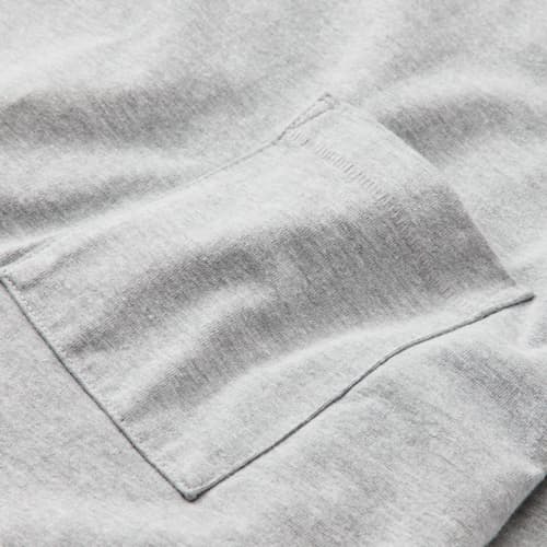 laydown detail image of American Heavyweight Long Sleeve T-Shirt