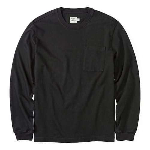 laydown image of American Heavyweight Long Sleeve T-Shirt