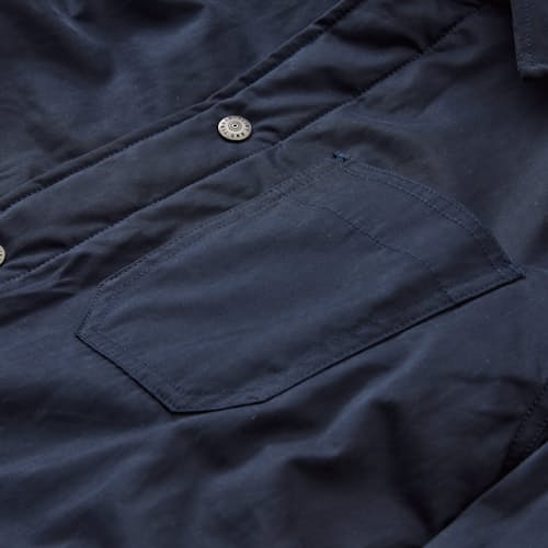 laydown detail image of Quilted Chore Coat