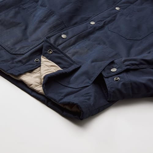 laydown detail image of Quilted Chore Coat