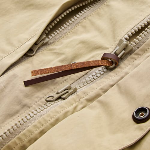 laydown detail image of Cotton Nylon Jacket