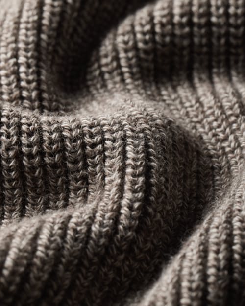 laydown detail image of Bolinas Cotton Johnny Collar Sweater Polo