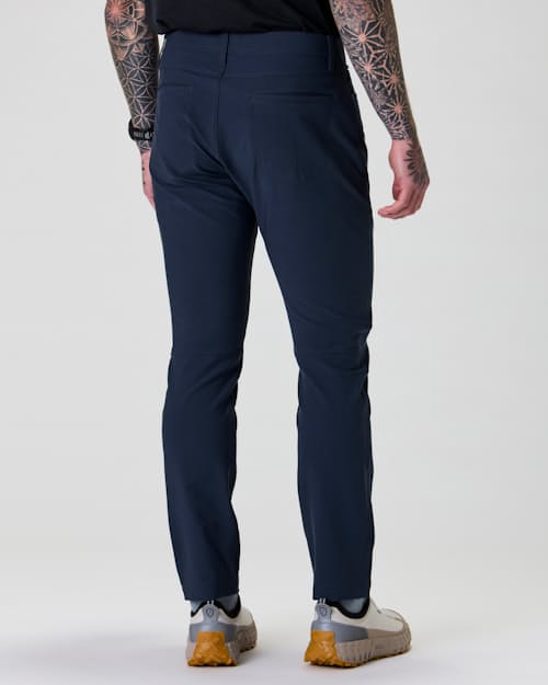 on model image of 72-Hour Merino Pant - HB Athletic Tapered