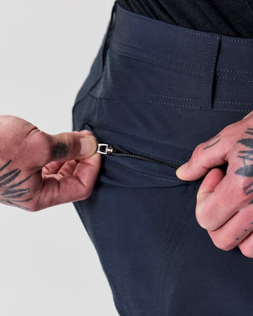 on model image of 72-Hour Merino Pant - HB Straight