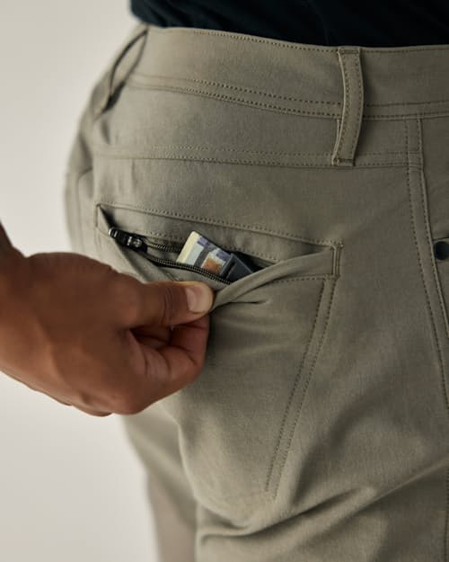 on model image of 72-Hour Merino 5-Pocket Pant - HB Straight