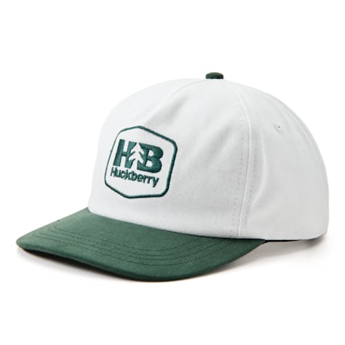 laydown image of Embroidered Graphic 5 Panel Hat