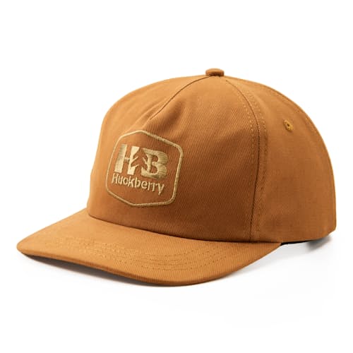 laydown image of Embroidered Graphic 5 Panel Hat