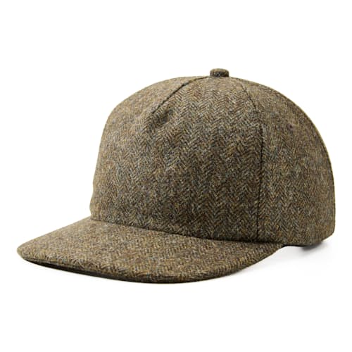 laydown image of Tweed 5-Panel Hat