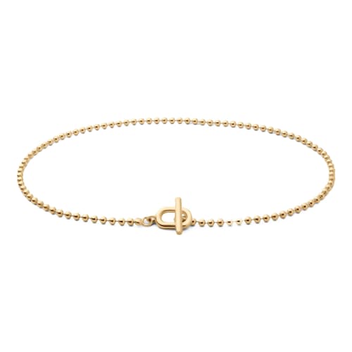 laydown image of 1.5mm Orb Chain Bracelet
