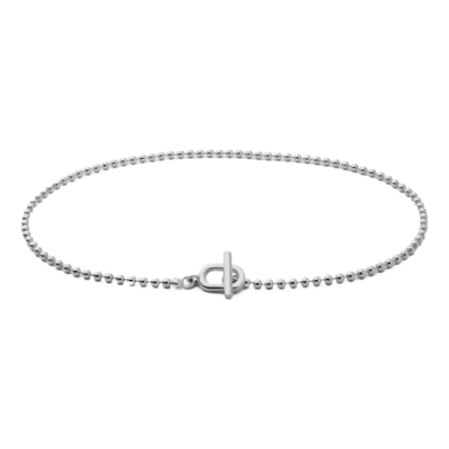 laydown image of 1.5mm Orb Chain Bracelet