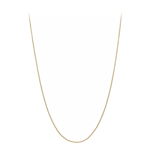 laydown image of 1.5mm Orb Chain Necklace