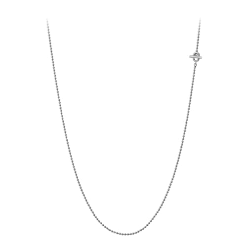 laydown image of 1.5mm Orb Chain Necklace