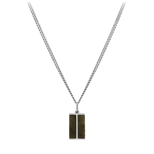 laydown detail image of Duo Jasper Necklace