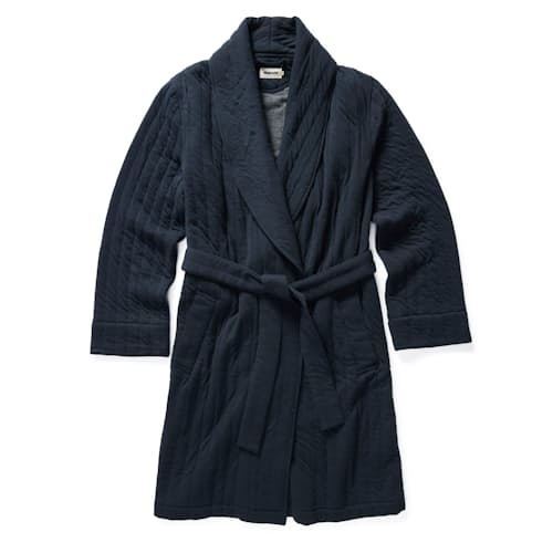 laydown image of The Shawl Quilted Robe