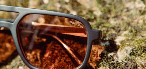 lifestyle image of Glacier Smokey Bear Sunglasses