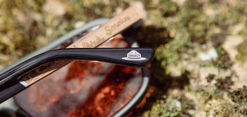 lifestyle image of Glacier Smokey Bear Sunglasses