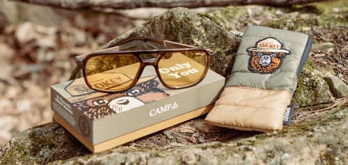 lifestyle image of Glacier Smokey Bear Sunglasses