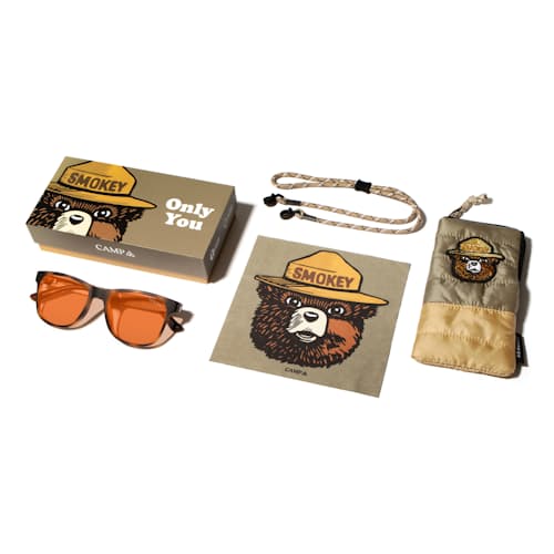 laydown image of Trail Smokey Bear Sunglasses