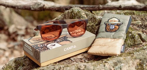 lifestyle image of Trail Smokey Bear Sunglasses