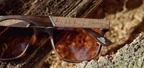 lifestyle image of Trail Smokey Bear Sunglasses