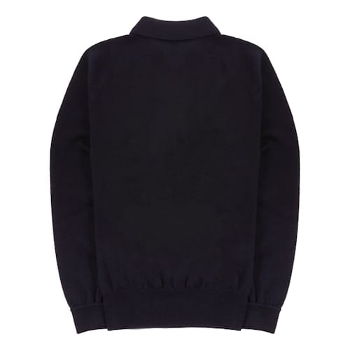 laydown image of Merino Wool Knit Polo