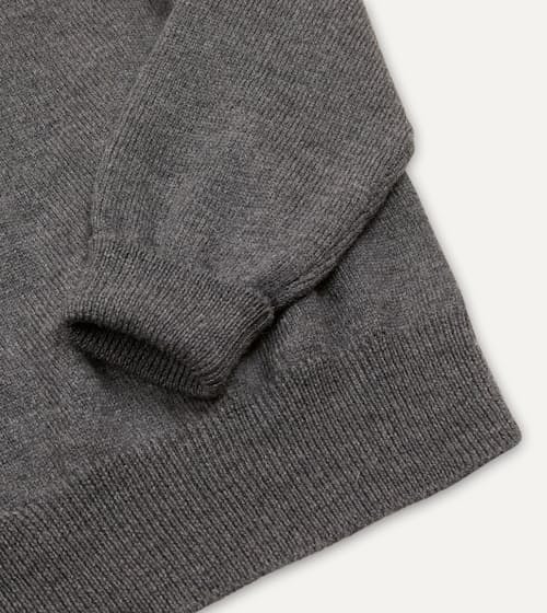 laydown detail image of Merino Wool Knit Polo