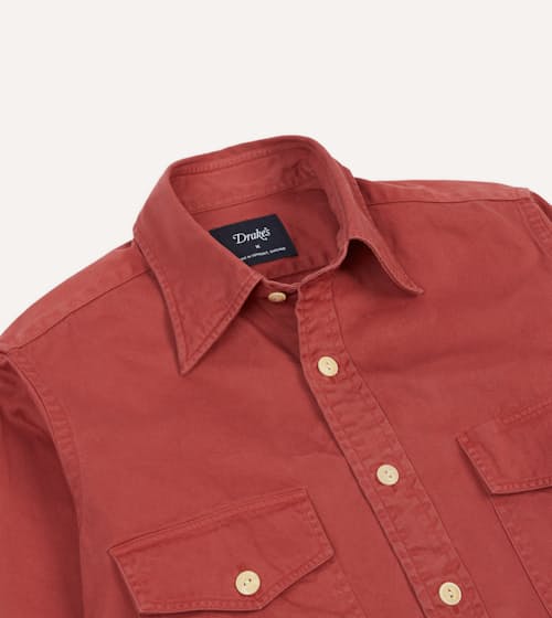 laydown detail image of MK II Work Shirt