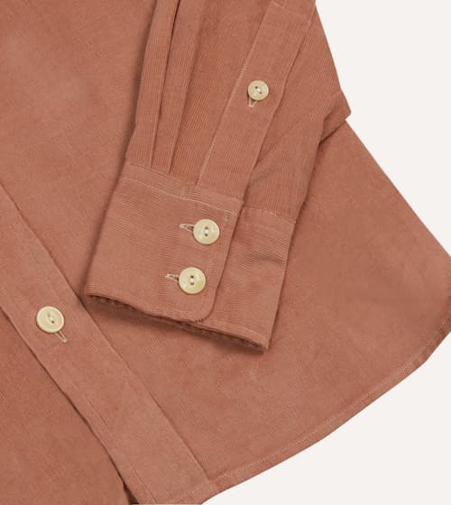 laydown detail image of Needle Corduroy Western Long Sleeve Shirt