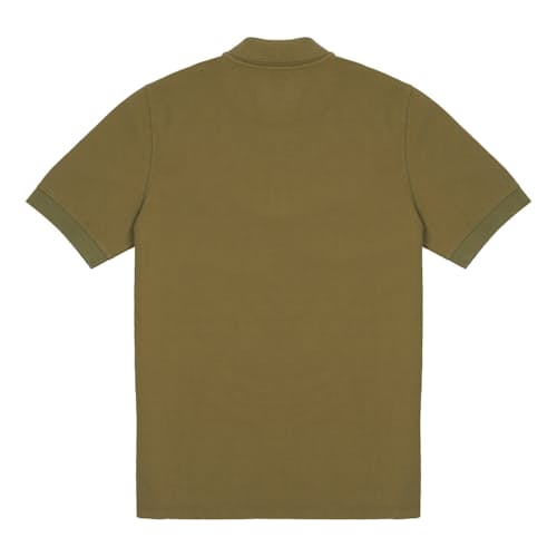 laydown image of Washed Pique Polo