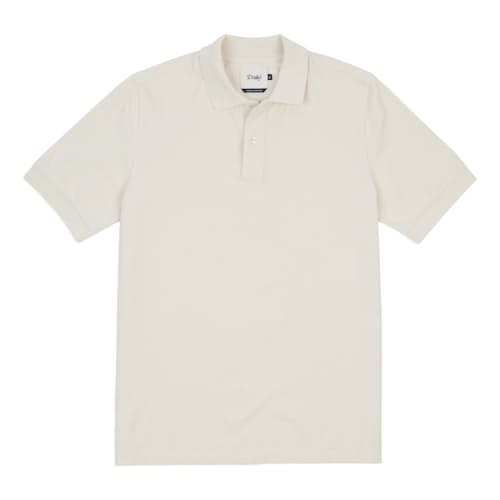laydown image of Washed Pique Polo