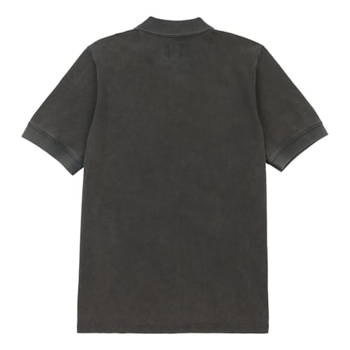 laydown image of Washed Pique Polo