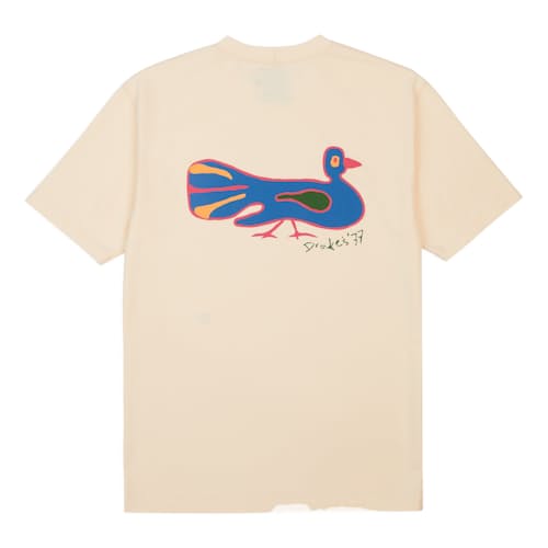 laydown image of Peacock Hiking T-Shirt