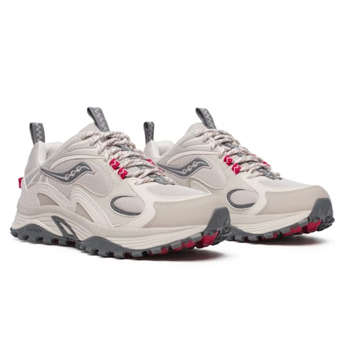 laydown image of Grid Aura X Retro Trail Sneaker