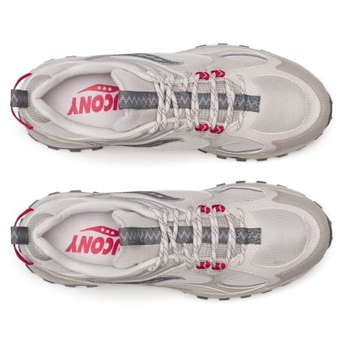 laydown image of Grid Aura X Retro Trail Sneaker