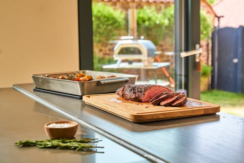 lifestyle image of Ooni Roasting Pan - Large