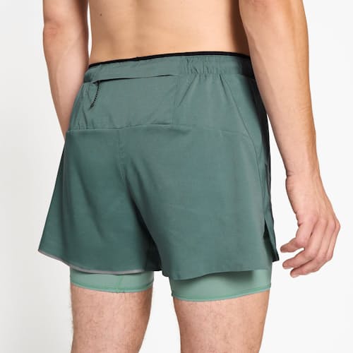 on model image of DLY Performance Long Brief Short - 5"