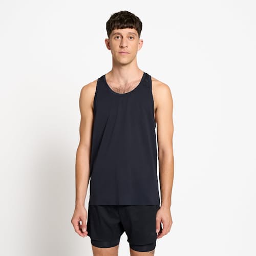 on model image of FST Performance Singlet Tank Top