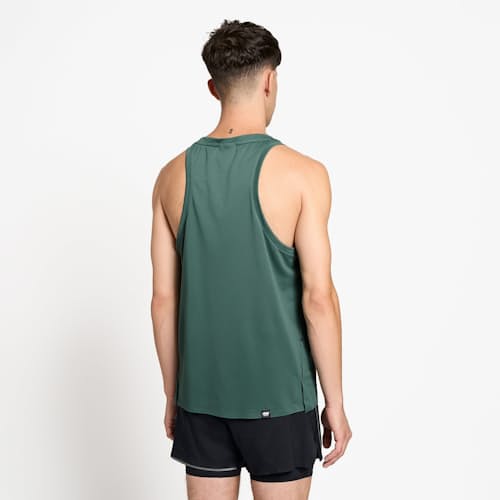on model image of FST Performance Singlet Tank Top