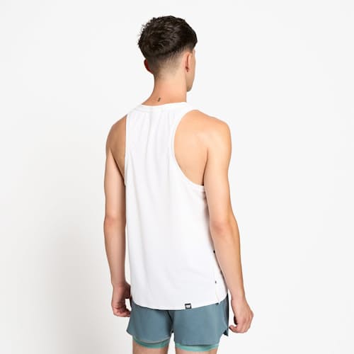 on model image of FST Performance Singlet Tank Top