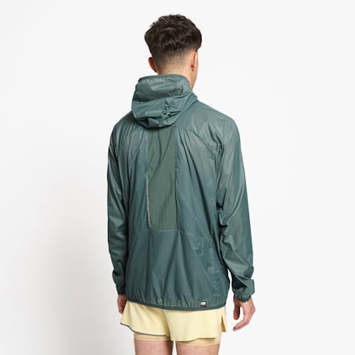 on model image of Lightweight DWR Windbreaker Jacket