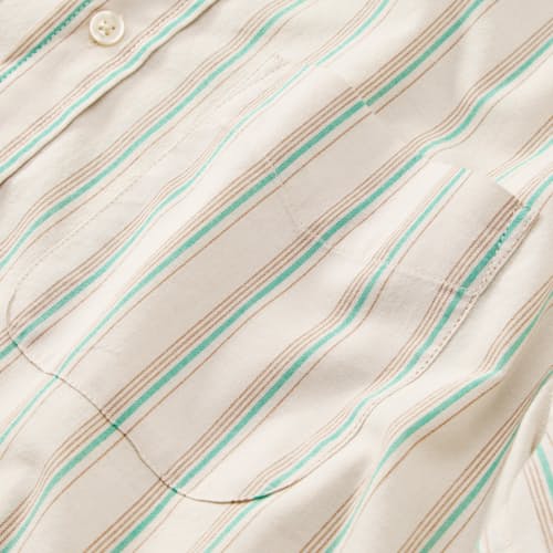 laydown detail image of Short Sleeve Stretch Cotton Shirt