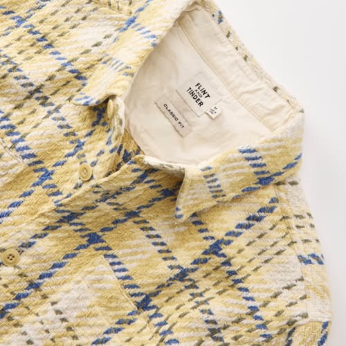 laydown detail image of The Cabin Flannel