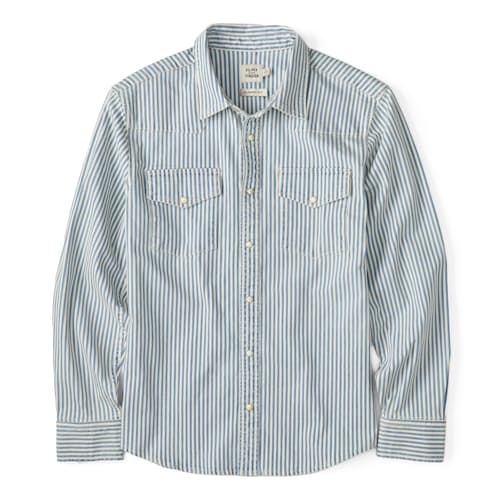 laydown image of Bone Button Western Shirt
