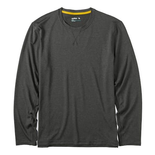 laydown image of Perforated Long Sleeve T-Shirt
