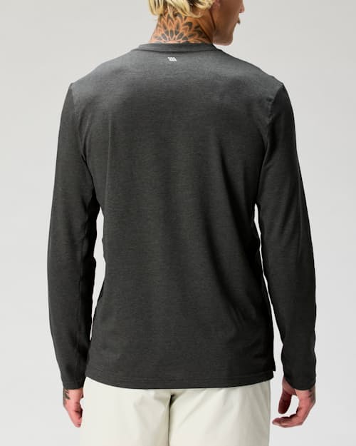 lifestyle image of Perforated Long Sleeve T-Shirt