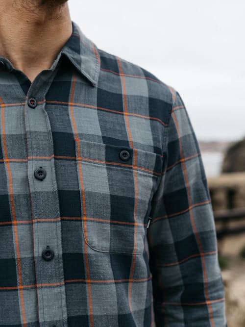 lifestyle image of Cardew Check Long Sleeve Shirt